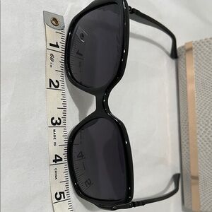 Jimmy Choo Black Oversized Square Women's Sunglasses with case